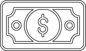 dollar vector pictogram