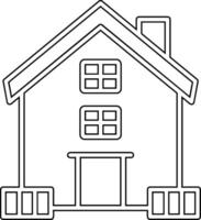 huis vector pictogram