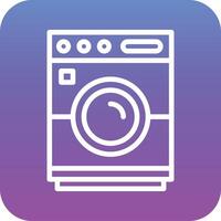 wasmachine vector pictogram