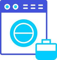 wasmachine vector pictogram