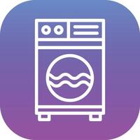 wasmachine vector pictogram