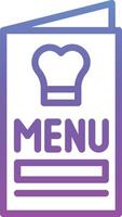 menu vector icoon