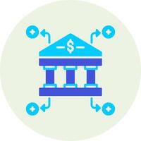 bank vector pictogram