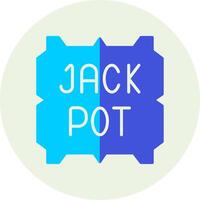 jackpot vector pictogram