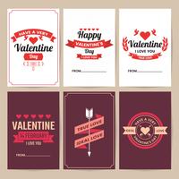 Valentine-sjabloonbanner Vectorachtergrond voor banner vector