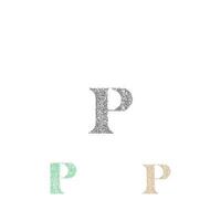 eerste brief pp logo of p logo vector ontwerp sjabloon