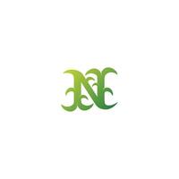 n logo of nn logo en icoon ontwerp vector