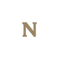 n logo of nn logo en icoon ontwerp vector