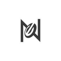 nw, wn, w en n abstract eerste monogram brief alfabet logo ontwerp vector