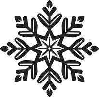 kristallijn elegantie verlichte vector logo ontwerp sneeuwvlokken straling onthuld iconisch embleem ontwerp