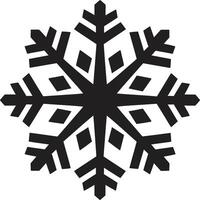 ijzig fijne kneepjes geopenbaard logo vector ontwerp winter wonderland verlichte iconisch embleem ontwerp