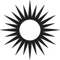 aureaat aura zon logo daglicht dans zon embleem vector