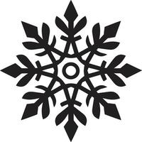 kristallijn elegantie verlichte vector logo ontwerp sneeuwvlokken straling onthuld iconisch embleem ontwerp