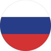 Rusland vlag nationaal embleem grafisch element illustratie vector