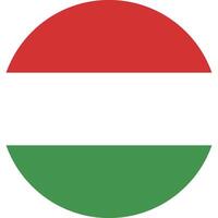 Hongarije vlag nationaal embleem grafisch element illustratie vector