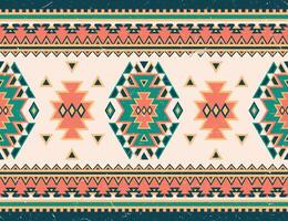 aztec tribal meetkundig grunge textuur. wijnoogst vector achtergrond. naadloos streep patroon. traditioneel ornament etnisch stijl. ontwerp voor textiel, kleding stof, kleding, gordijn, tapijt, ornament, inpakken.