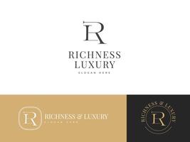 logo sjabloon voor luxe en volwassen bedrijf vector