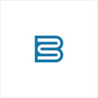 eerste brief mb logo of bm logo vector ontwerp sjabloon