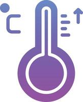 thermometer vector pictogram