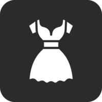 partij jurk vector icoon