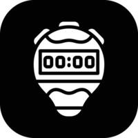 stopwatch vector pictogram