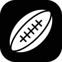 rugby vector pictogram