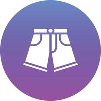 denim shorts vector icoon