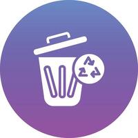 uitschot recycle vector icoon