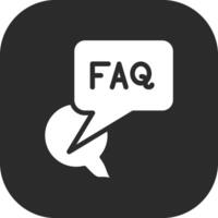 FAQ vector icoon