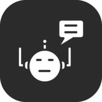 Chatbot vector icoon