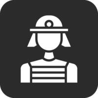 brandweerman vector icoon