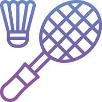 badminton vector pictogram