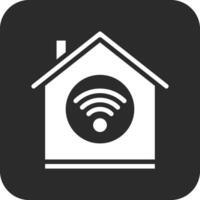 huis Wifi vector icoon