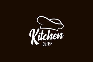 chef logo vector icoon illustratie