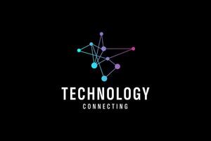 technologie logo vector icoon illustratie