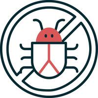 bug vector pictogram