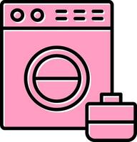 wasmachine vector pictogram