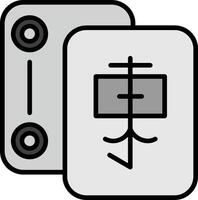 mahjong vector icoon