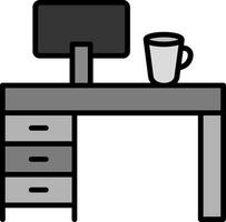 bureau vector pictogram