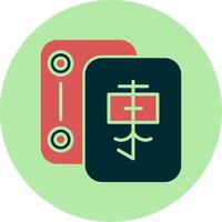 mahjong vector icoon