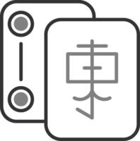 mahjong vector icoon