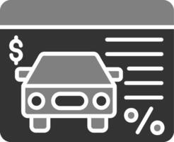 auto lening vector icon