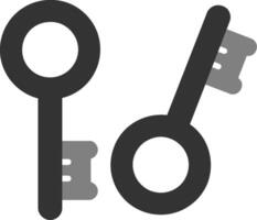 huis sleutel vector pictogram