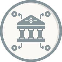 bank vector pictogram