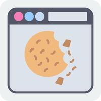 cookie vector icoon