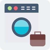 wasmachine vector pictogram