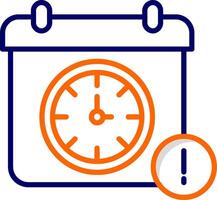 deadline vector pictogram