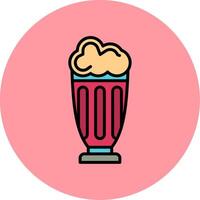 milkshake vector pictogram