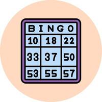 bingo vector icoon