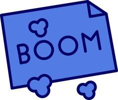 boom vector icoon